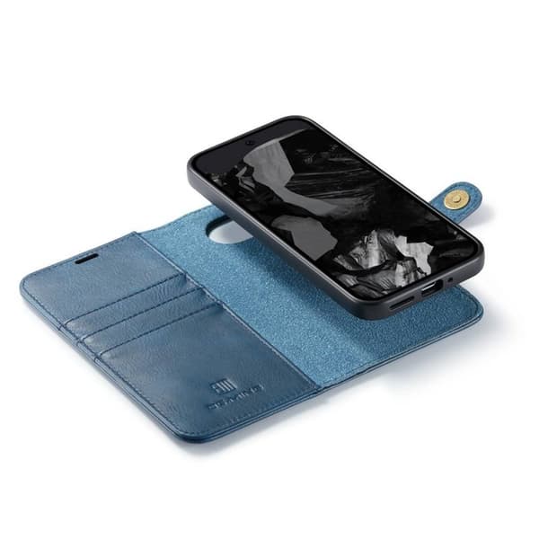 Mobil lommebok DG-Ming 2i1 til Google Pixel 9 Pro - BlÃ¥