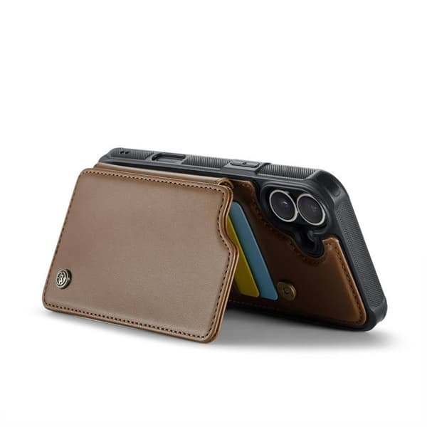 CaseMe mobildeksel C22 til Apple iPhone 16 Plus - Brun