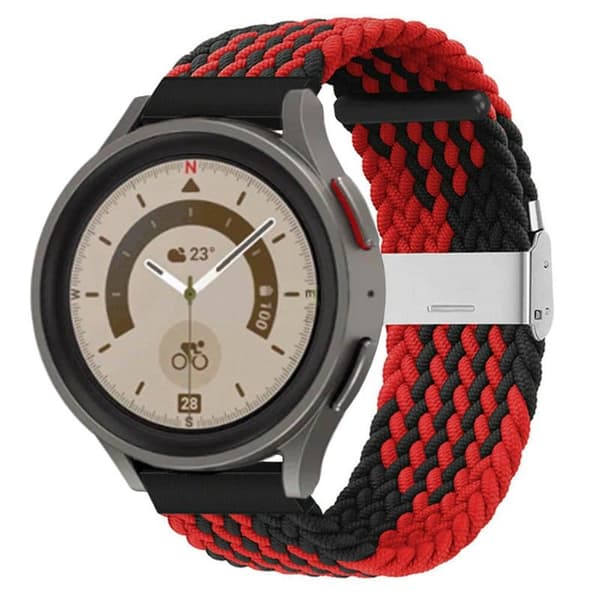 Flettet Elastisk urrem til Samsung Galaxy Watch 5 Pro (45mm) -