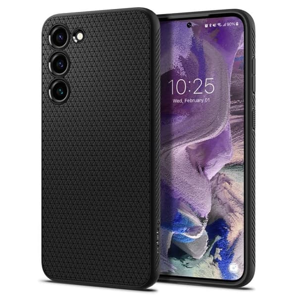 Spigen Liquid Air cover til Samsung Galaxy S23- Sort