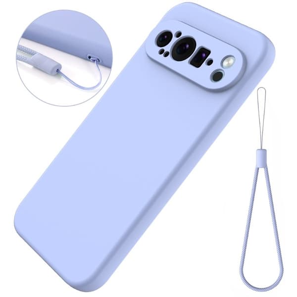 Liquid silikone cover til Google Pixel 9 Pro - Lavender