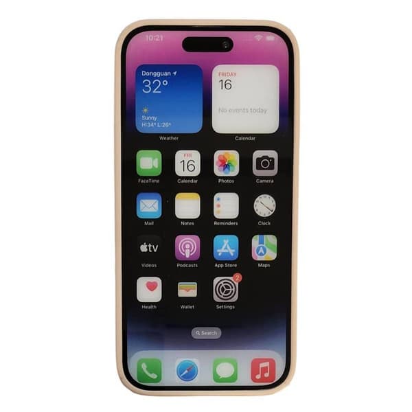 Rhombus deksel til Apple iPhone 14 Pro - Rosa