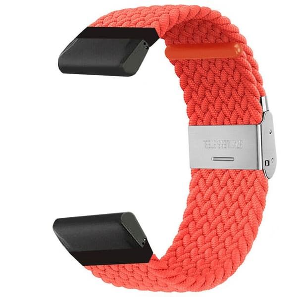 Flettet Urrem til Garmin Fenix E - Abrikos