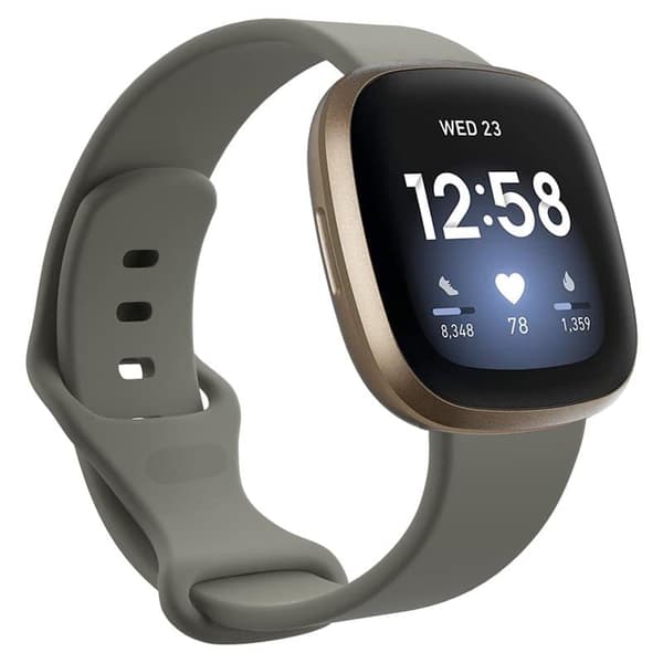 Sport urrem til Fitbit Versa 3 - GrÃ¥