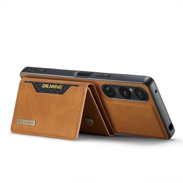 DG-Ming M2 deksel til Sony Xperia 1 VI - Brun
