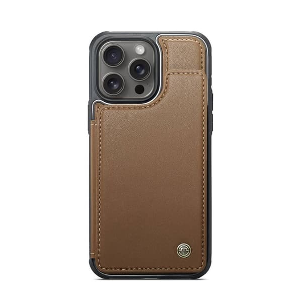 CaseMe mobildeksel C22 til Apple iPhone 16 Pro Max - Brun