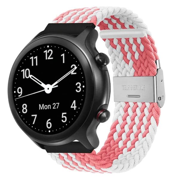 Flettet Elastisk urrem til Doro Watch - pinkwhite