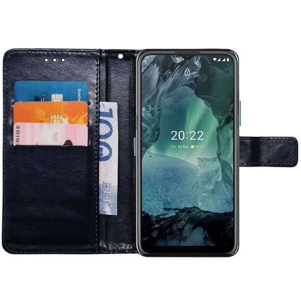 Plånboksfodral 3-kort till Nokia G11 - Mörkblå
