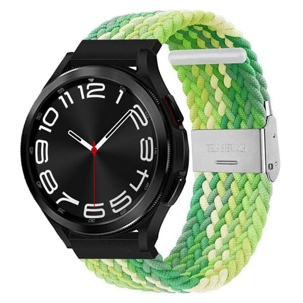 Flettet Elastisk urrem til Samsung Galaxy Watch 6 Classic