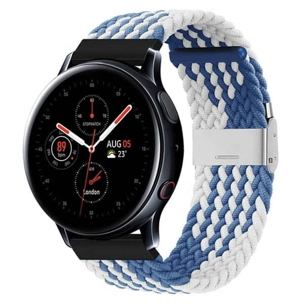 Flettet Elastisk urrem til Samsung Galaxy Watch Active 2 (44mm)