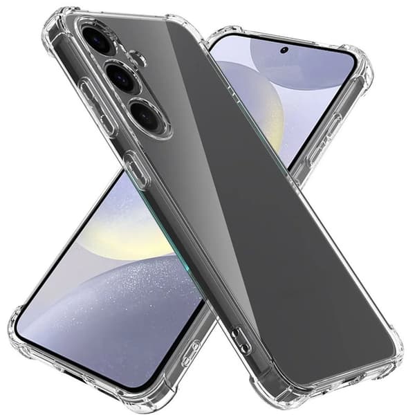 StÃ¸tsikkert silikon deksel til Samsung Galaxy S24 FE