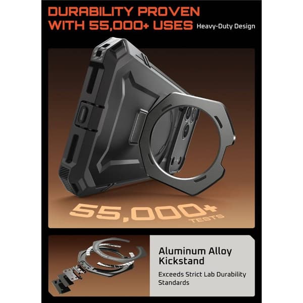 SUPCASE UB Grip cover til Apple iPhone 17 Pro Max - Grey
