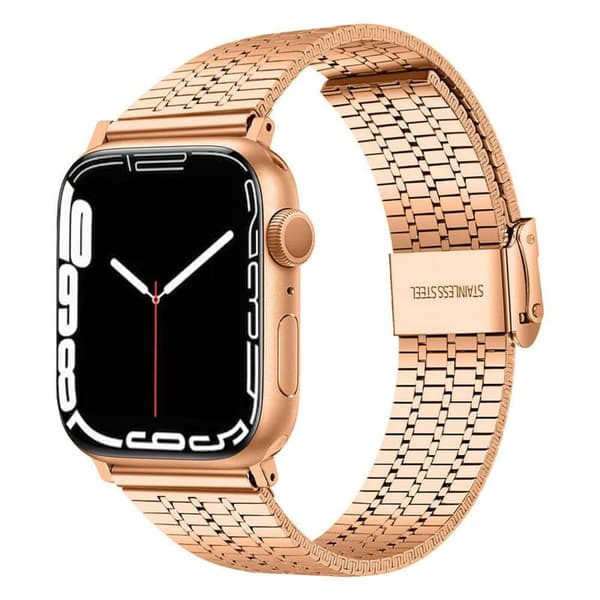 Mesh Urrem rustfrit stÃ¥l til Apple Watch 5 (44mm) - Guld