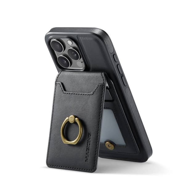 DG-Ming Magking K1 2i1 cover til Apple iPhone 15 Pro Max - Sort