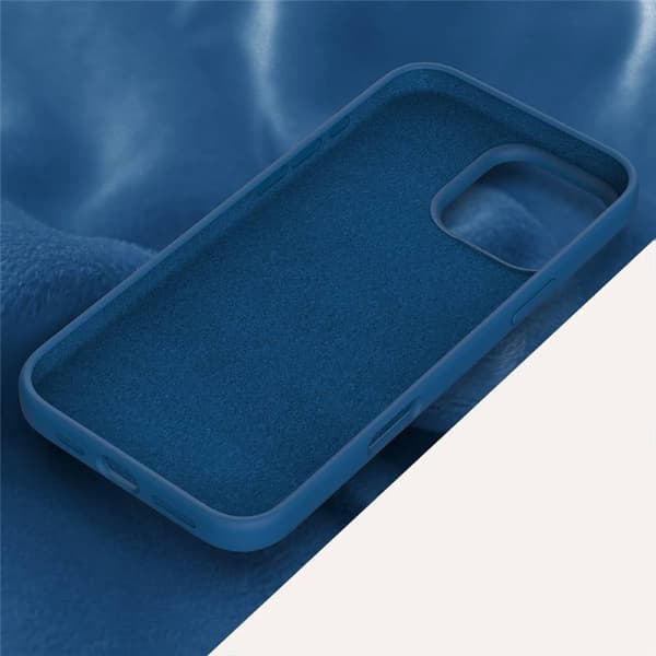 Liquid silikone cover til Apple iPhone 16 Pro - Cobolt Blue