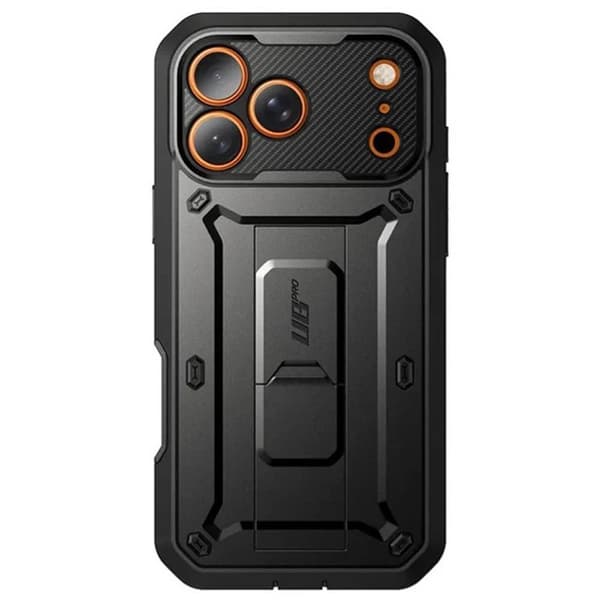 SUPCASE UB Pro kotelo Apple iPhone 18 Pro - Musta