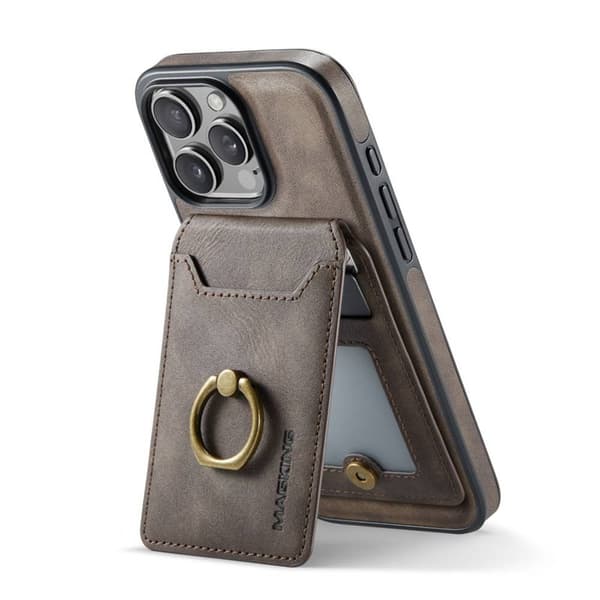 DG-Ming Magking K1 2i1 cover til Apple iPhone 16 Pro Max - Coffe