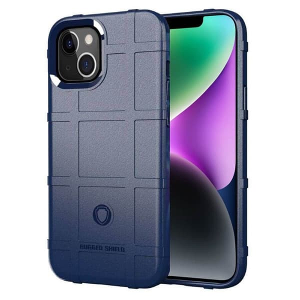 Rugged Shield skal till Apple iPhone 14 Plus - BlÃ¥