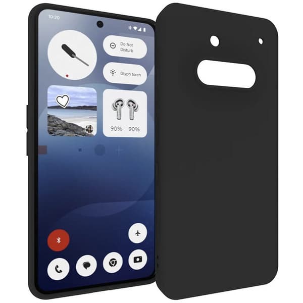Silikone cover til Nothing Phone 3a - Sort