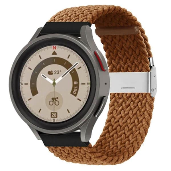 Flettet Elastisk urrem til Samsung Galaxy Watch 5 Pro (45mm) -