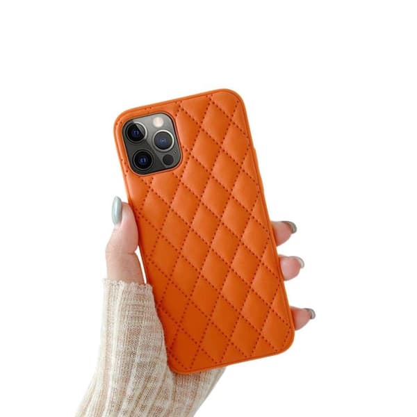 Rhombus cover til Apple iPhone 12 Pro - Orange
