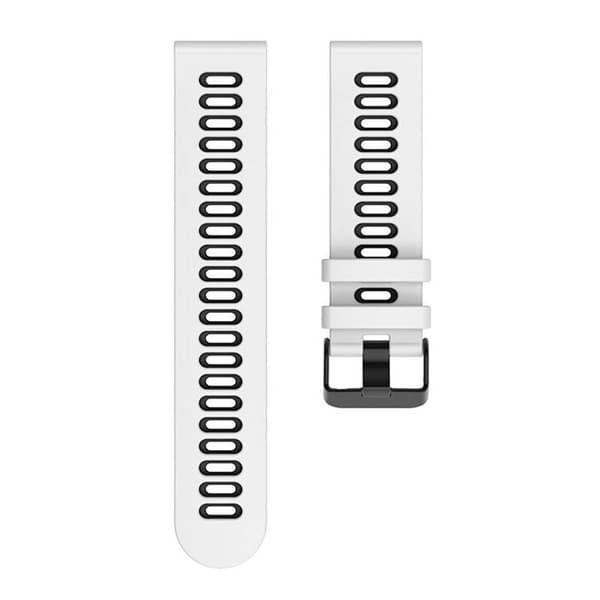 Twin Urrem til Suunto Run - Hvid/sort
