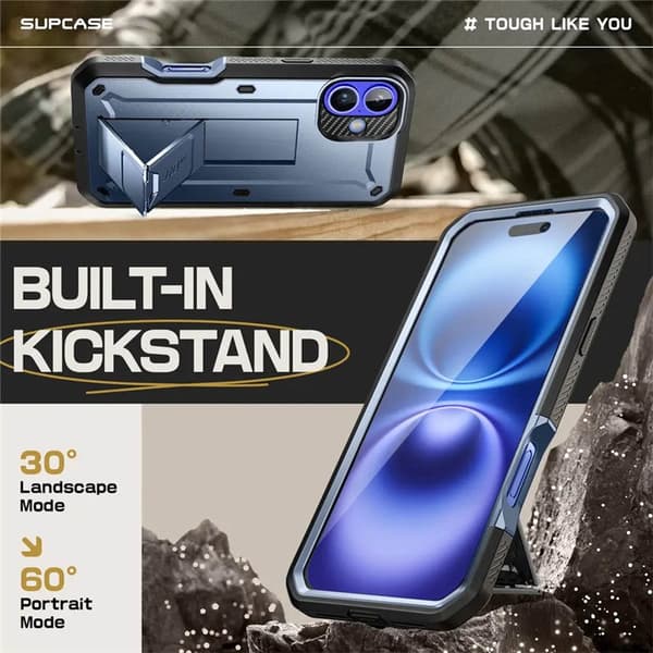SUPCASE UB Pro deksel til Apple iPhone 16 - Tilt