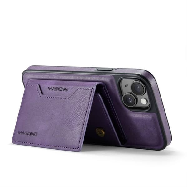 DG-Ming Magking K2 2i1 cover til Apple iPhone 15 Plus - Lilla