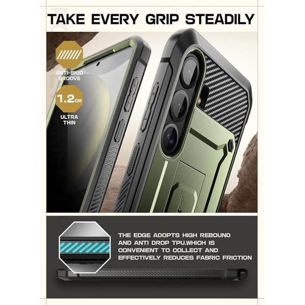 SUPCASE UB Pro 2-set Samsung Galaxy S25 - Guldan