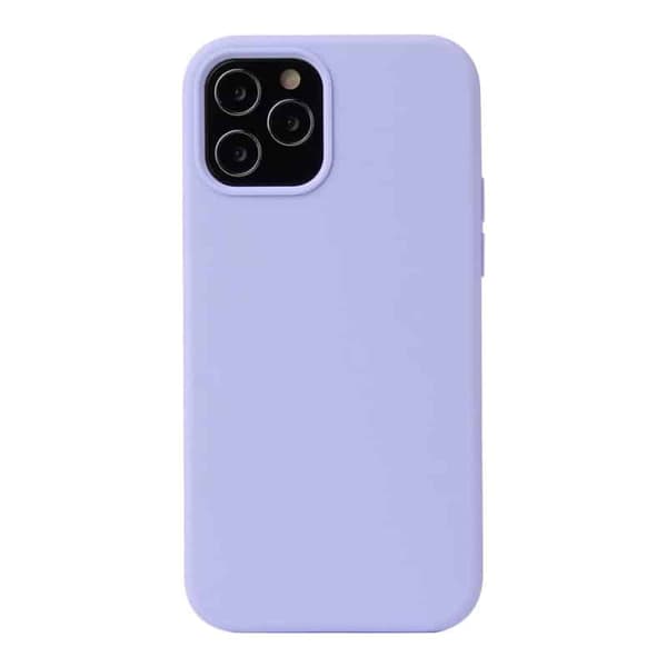 Liquid silikon deksel til Apple iPhone 12 Pro Max - Lavendel