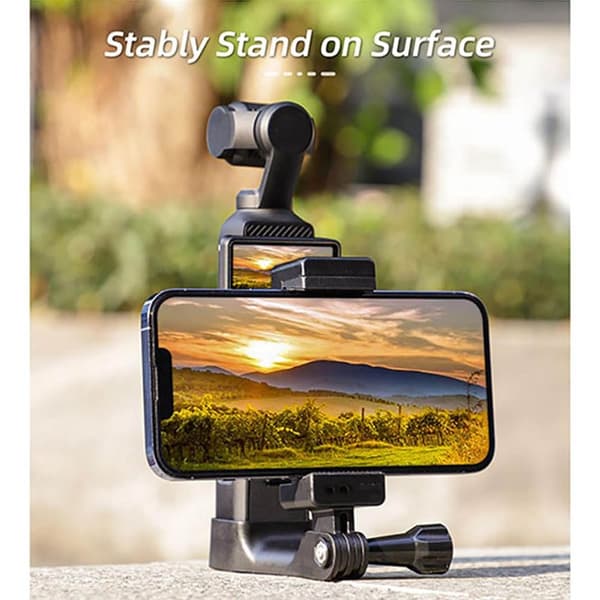 Sunnylife frontmontert telefonholder til DJI Osmo Pocket 3