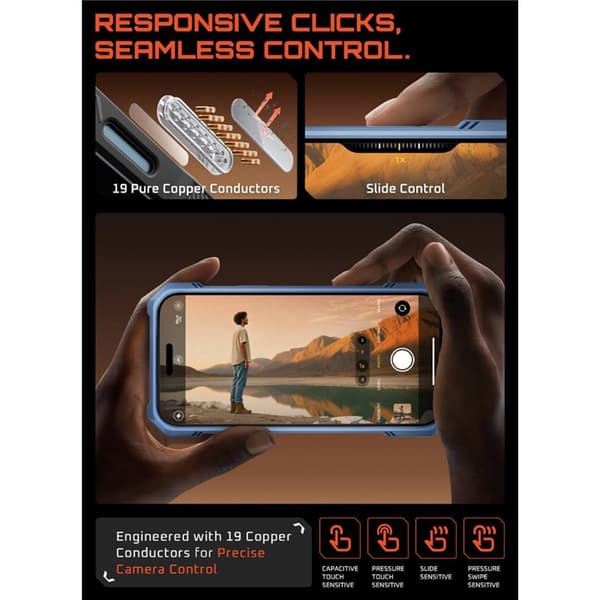 SUPCASE UB Grip cover til Apple iPhone Air - Arctic