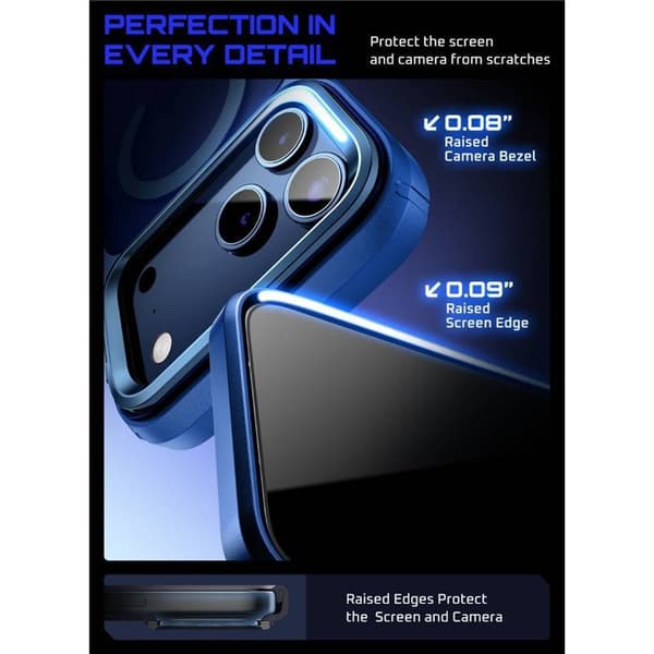 SUPCASE UB Mag cover til Apple iPhone 17 Pro Max - Azure