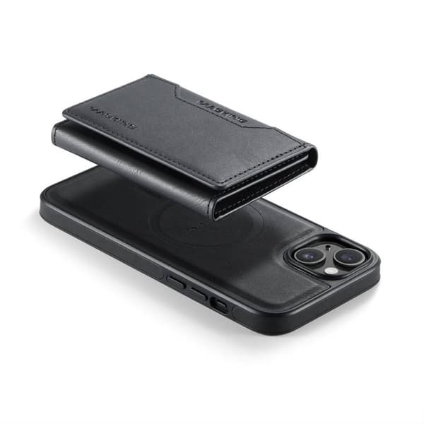 DG-Ming Magking K2 2i1 cover til Apple iPhone 15 - Sort