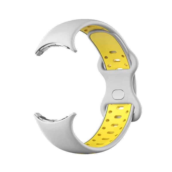 Twin Sport urrem til Google Pixel Watch (41mm) - Grå/gul