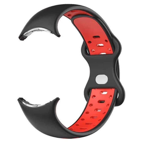 Twin Urrem til Google Pixel Watch 4 (41mm) - Black red