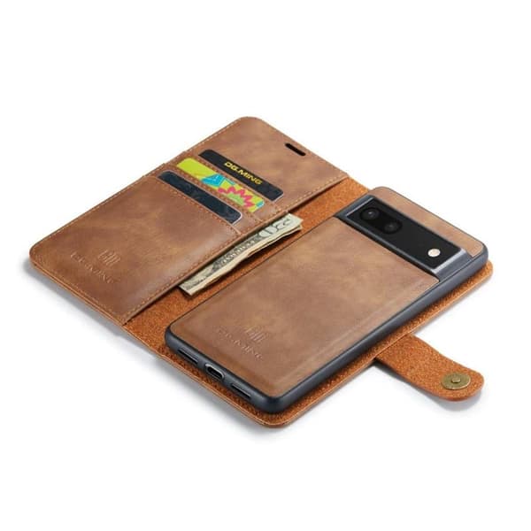 Wallet DG-Ming 2i1 til Google Pixel 8 - Brun