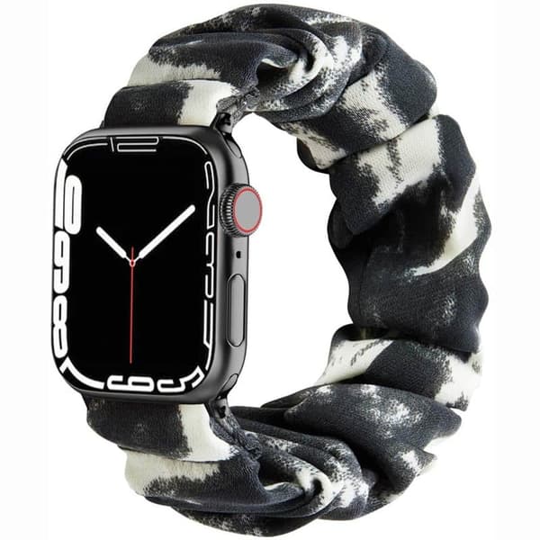 Scrunchie Elastiskt klockarmband till Apple Watch 7 (45mm) -