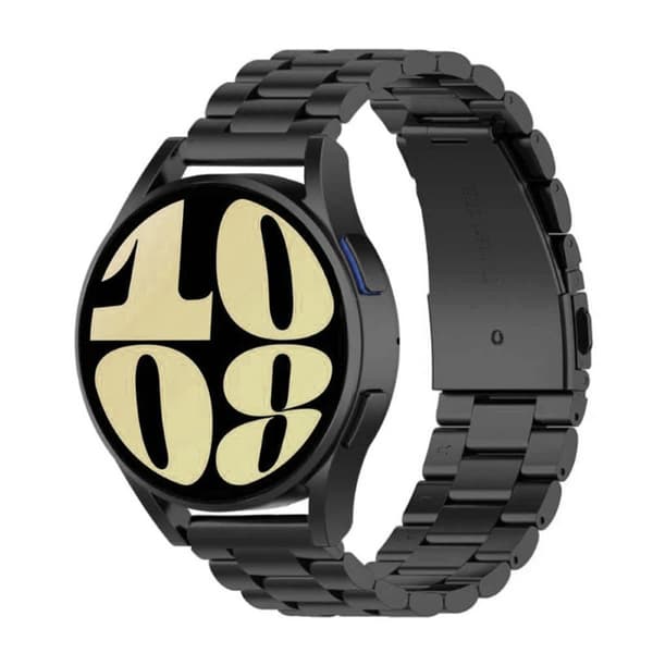 Urrem rustfrit stÃ¥l til Samsung Galaxy Watch 6 (44mm) - Sort