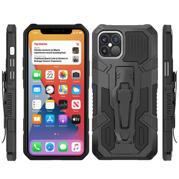 Støtsikkert deksel 3in1 til Apple iPhone 12 Pro Max (6.7 ")