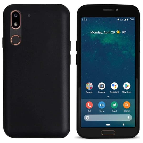 2-Pak silikone cover til Doro 8080 - Sort