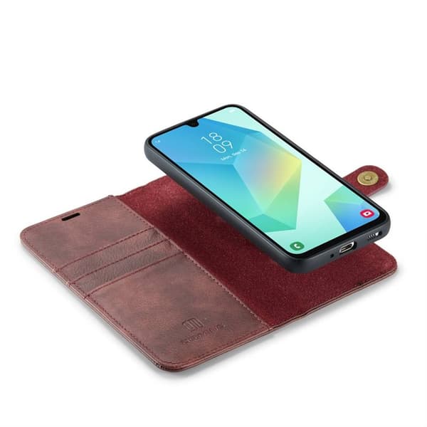 Wallet DG-Ming 2i1 til Samsung Galaxy A16 5G - RÃ¸d