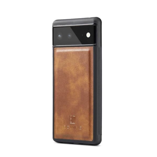 Wallet DG-Ming 2i1 til Google Pixel 6 - Brun