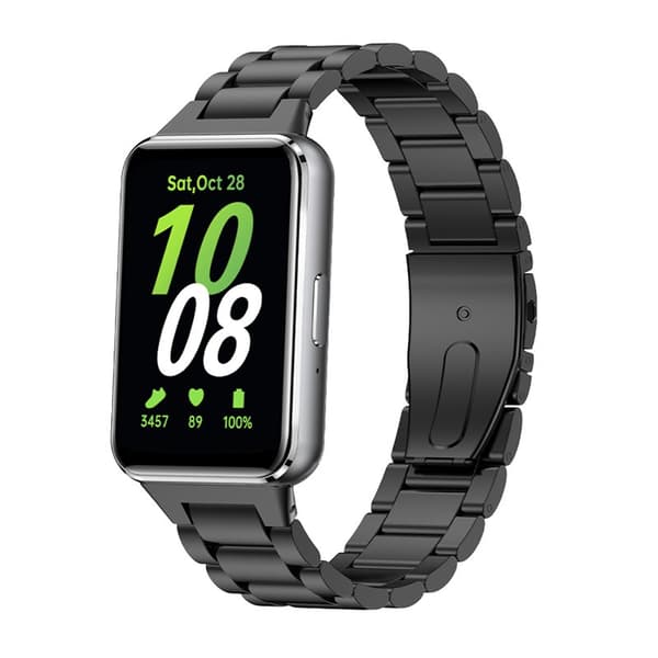 Urrem rustfrit stÃ¥l til Samsung Galaxy Fit 3 - Sort