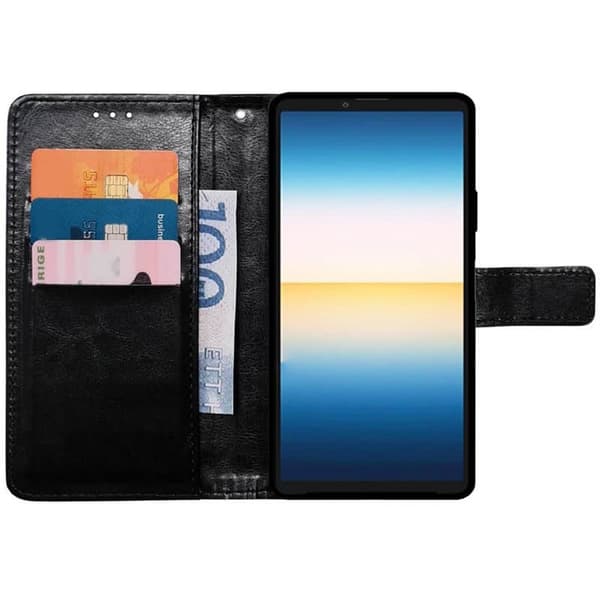 Wallet cover 3-kort til Sony Xperia 5 IV - Sort