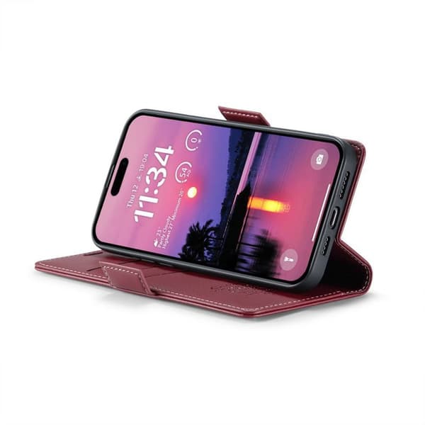 CaseMe mobildeksel 023 til Apple iPhone 18 Pro Max - Burgunder