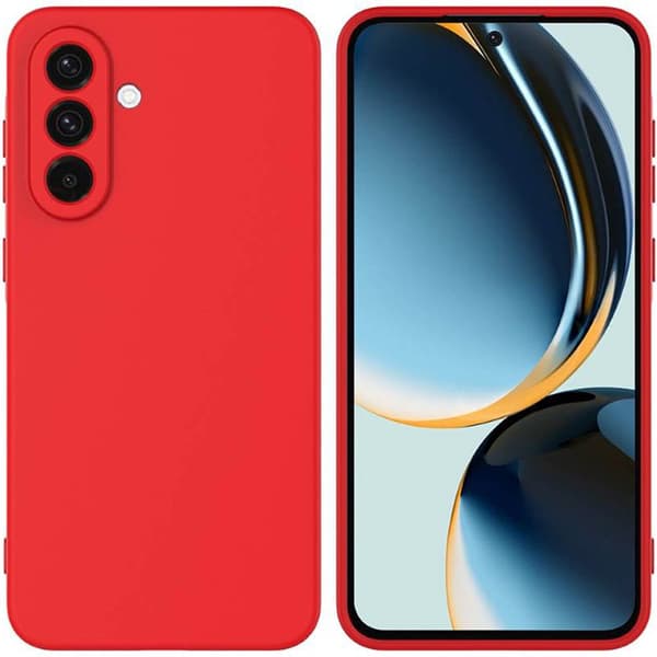 Liquid silikondeksel til Samsung Galaxy S26 Plus - China Red