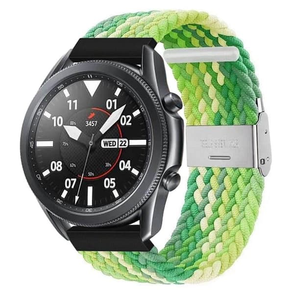 Flettet Elastisk urrem til Samsung Galaxy Watch 3 (45mm) - Gradi
