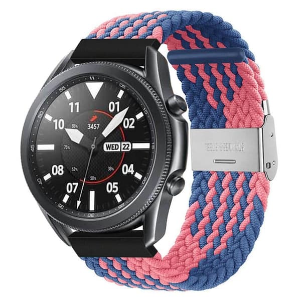 Flettet Elastisk urrem til Samsung Galaxy Watch 3 (41mm) - bluep