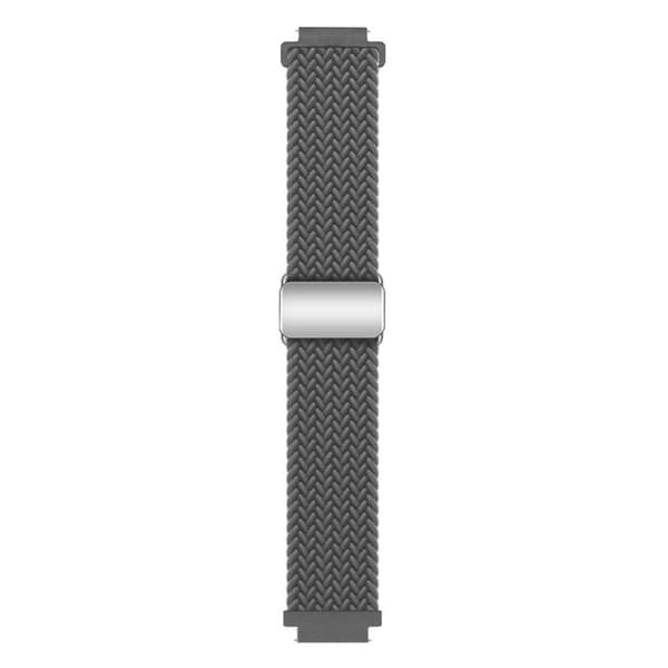 Flettet magnetisk urrem til Garmin VivoActive 4S - Sky Grey